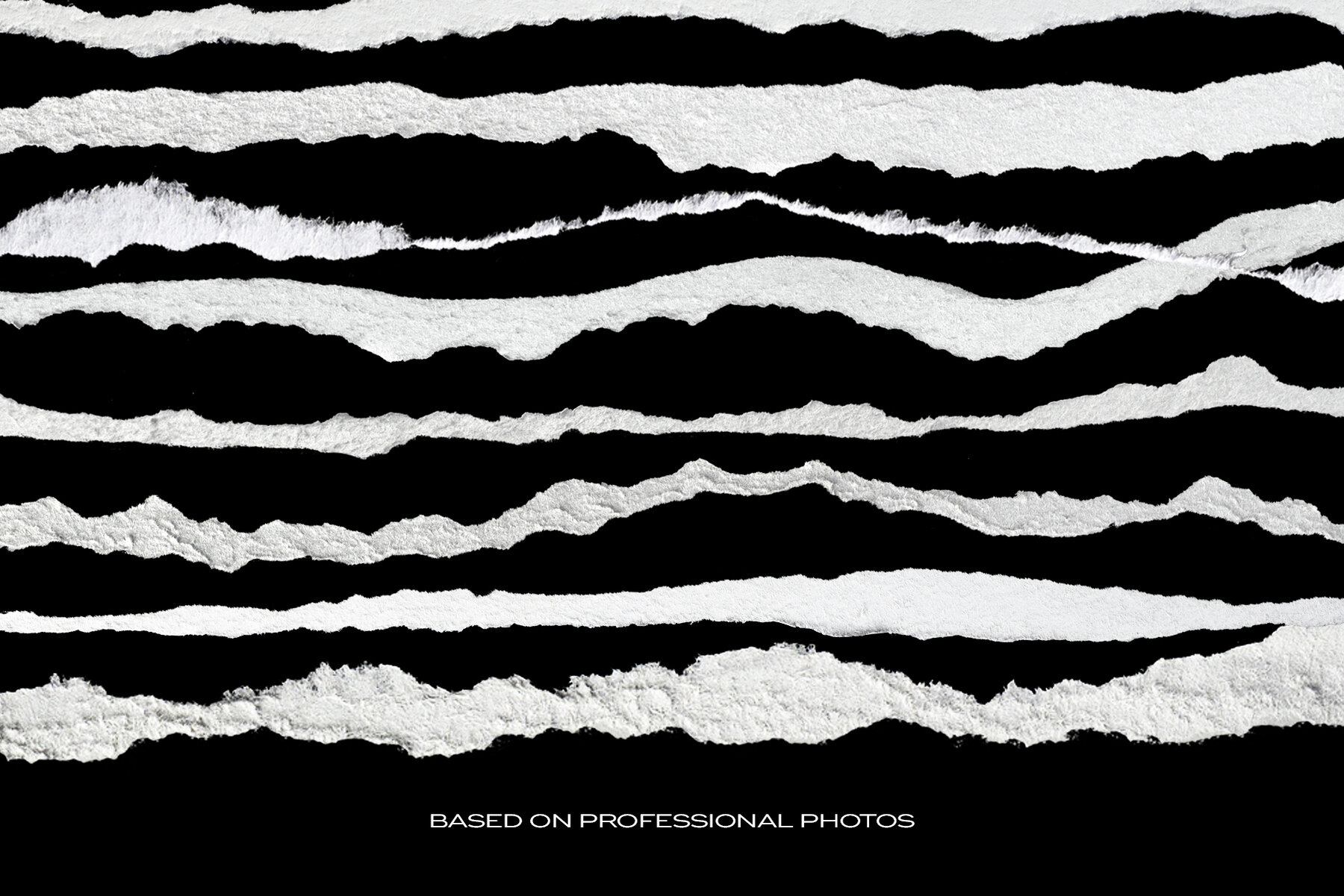 Ripped Torn Paper Transparent Rips Texture Bundle 10