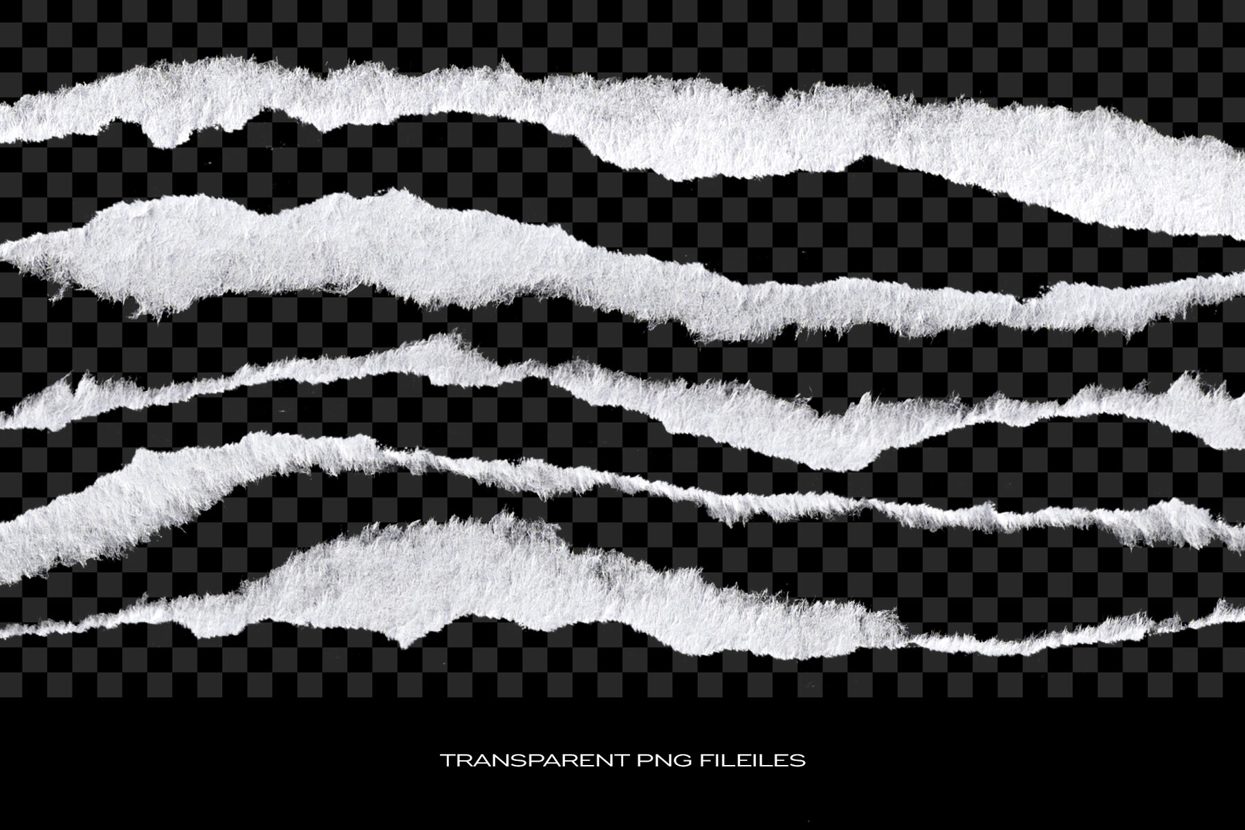 Ripped Torn Paper Transparent Rips Texture Bundle 11