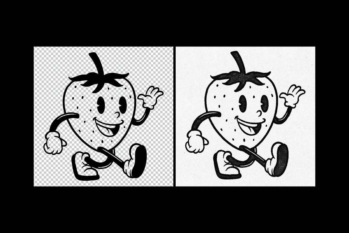 Stamp Print Effect 3