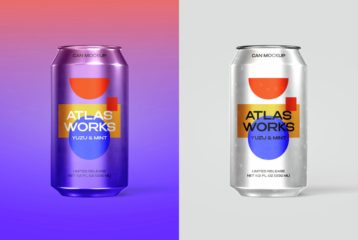 330ml Can Mockup 1