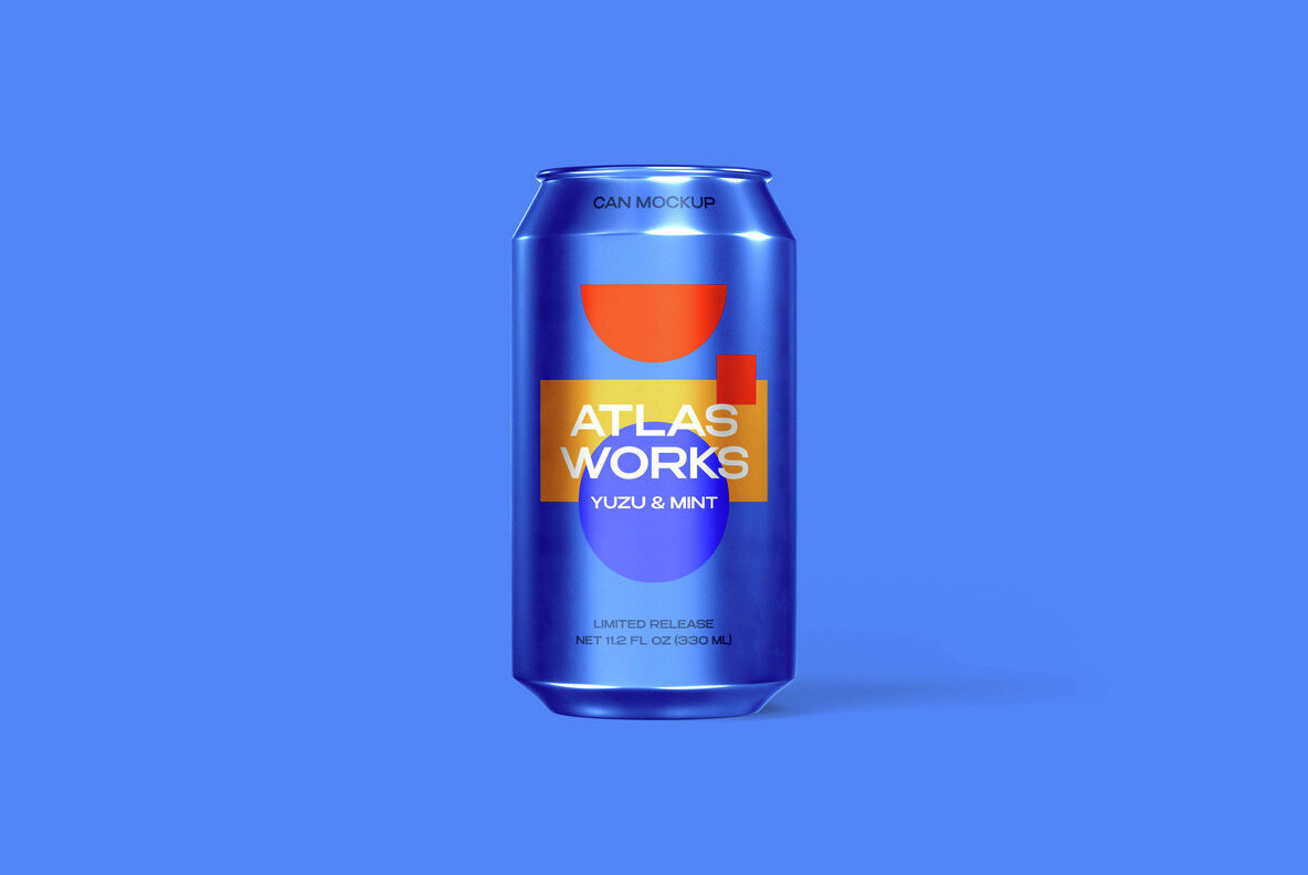 330ml Can Mockup 2
