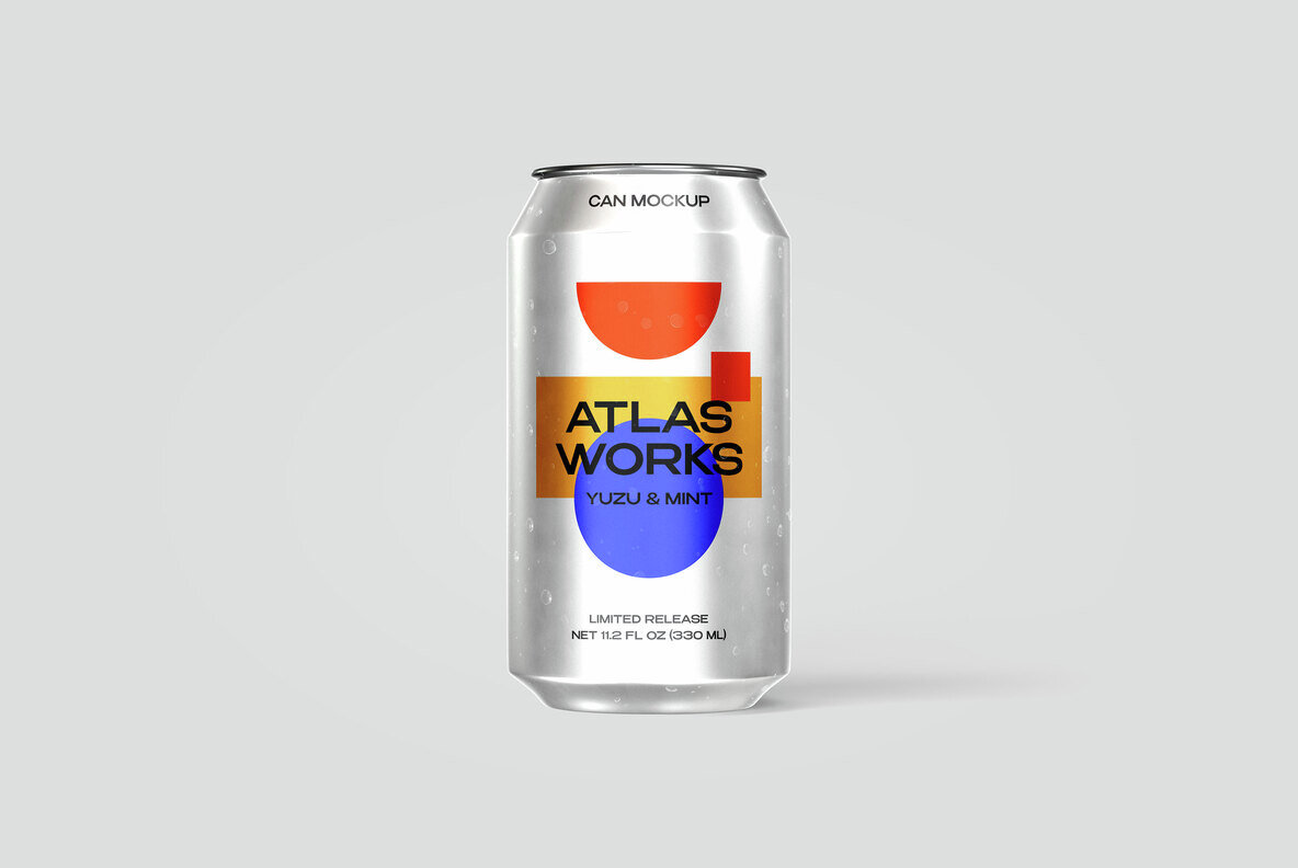 330ml Can Mockup 4