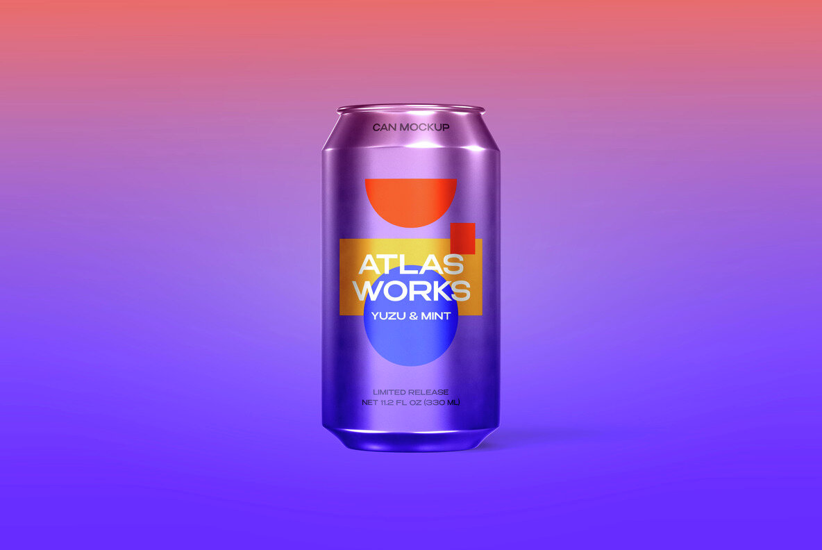 330ml Can Mockup 5