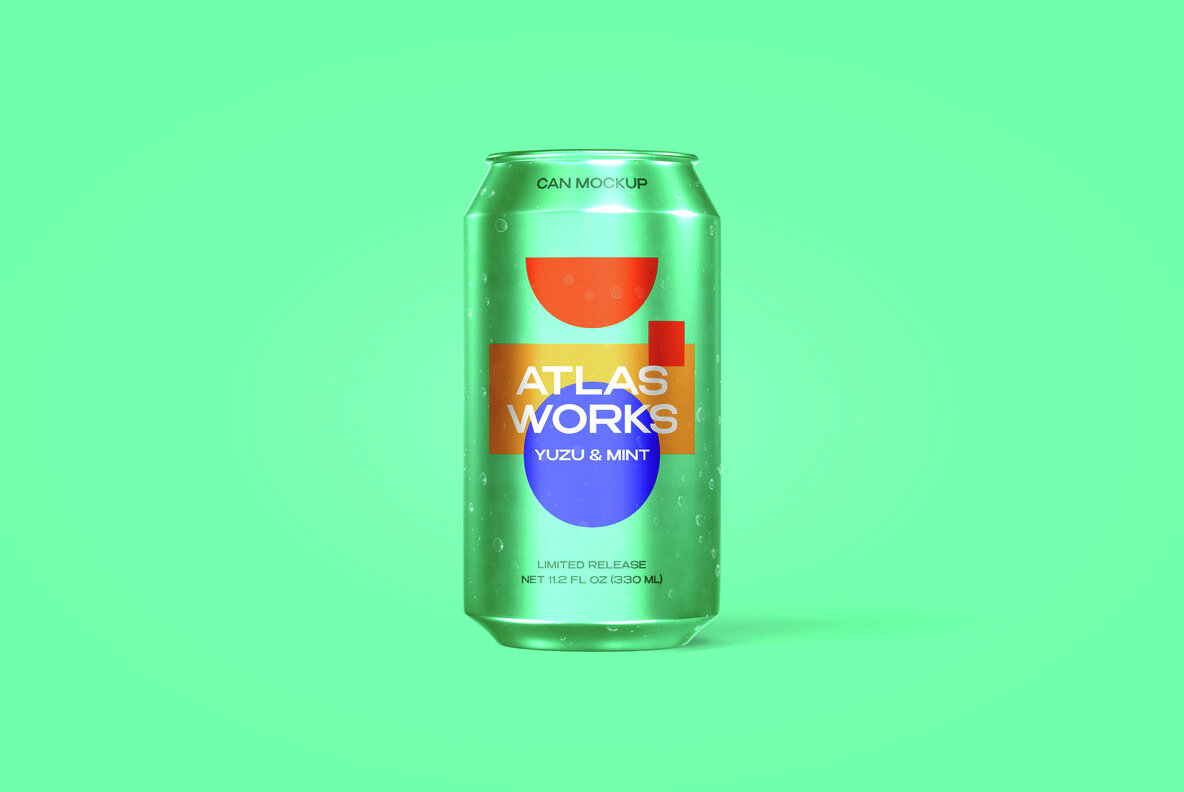 330ml Can Mockup 7