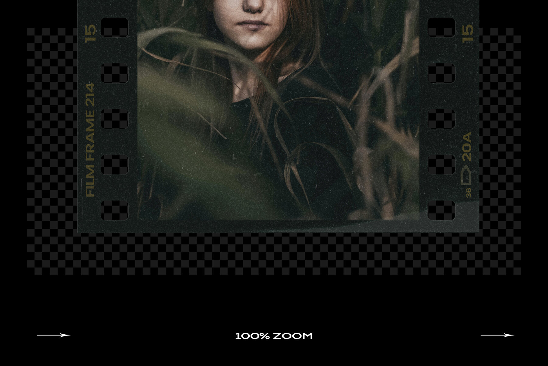 Film Frame Mockup Template Mini Pack 3