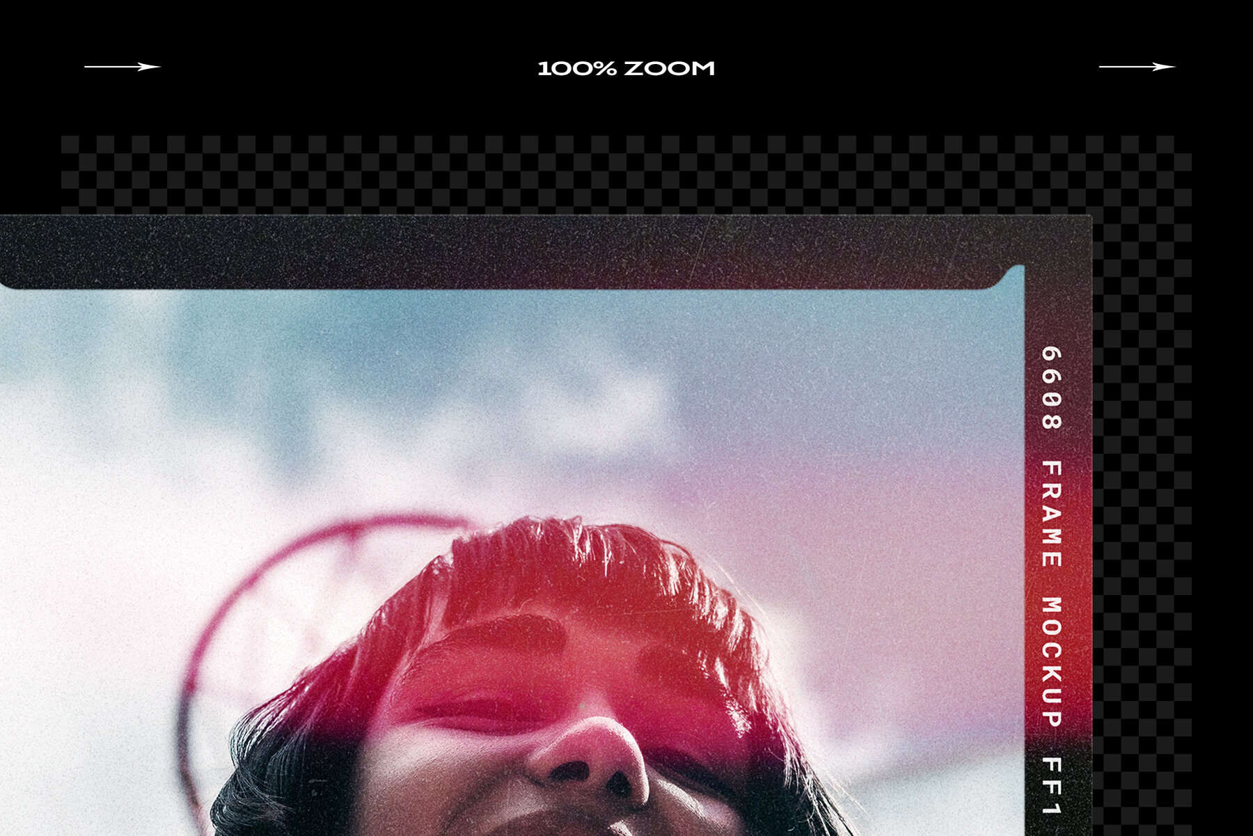 Film Frame Mockup Template Mini Pack 5