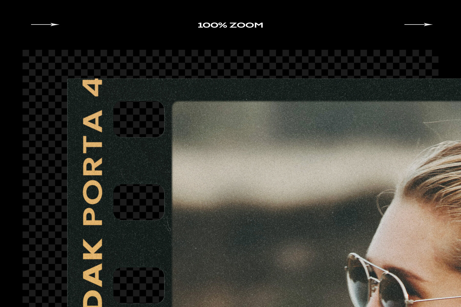 Film Frame Mockup Template Mini Pack 7