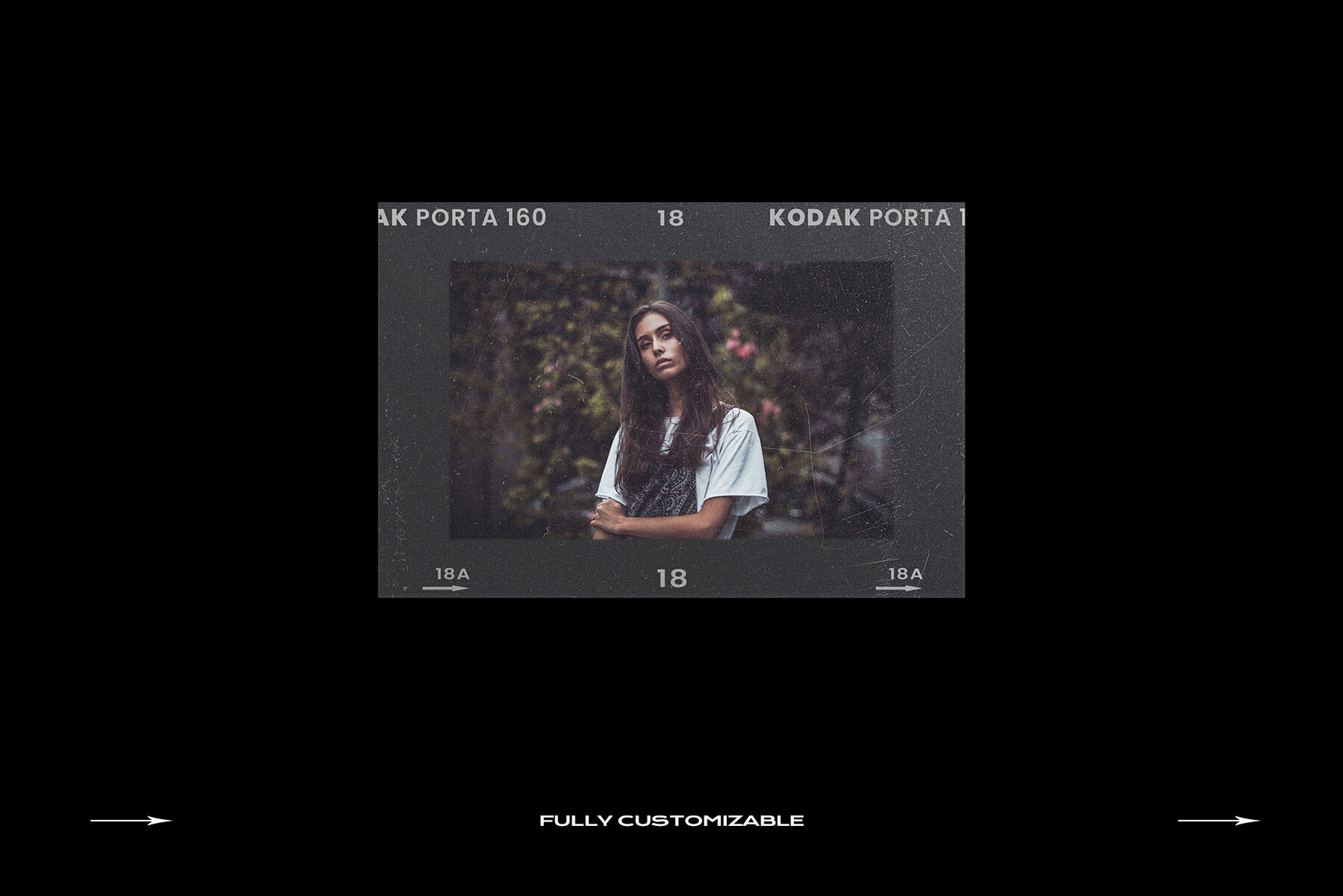 Film Frame Mockup Template Mini Pack 12