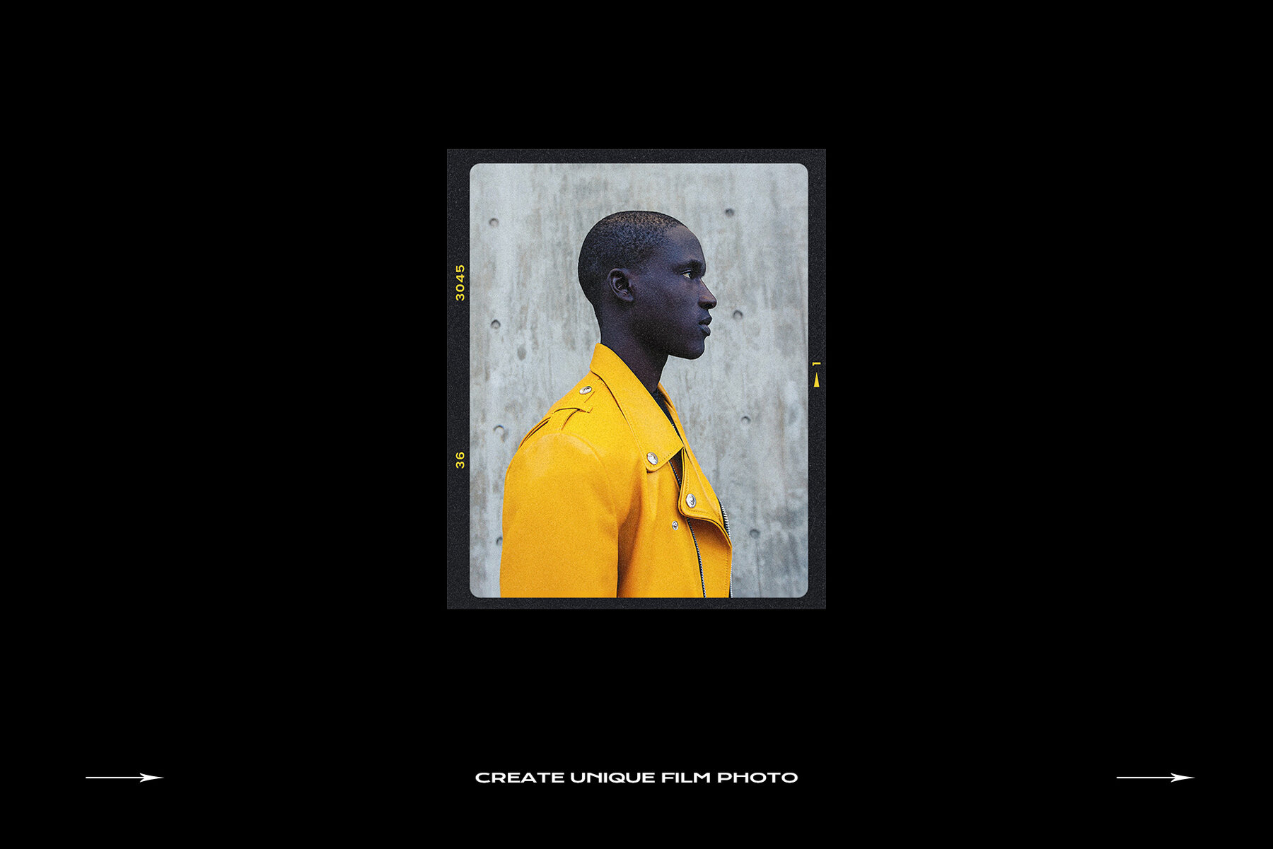 Film Frame Mockup Template Mini Pack 22