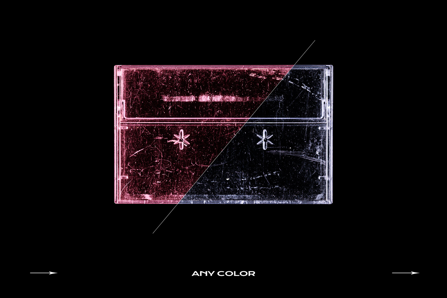 Cassette Tape Mockup Bundle Plastic 9