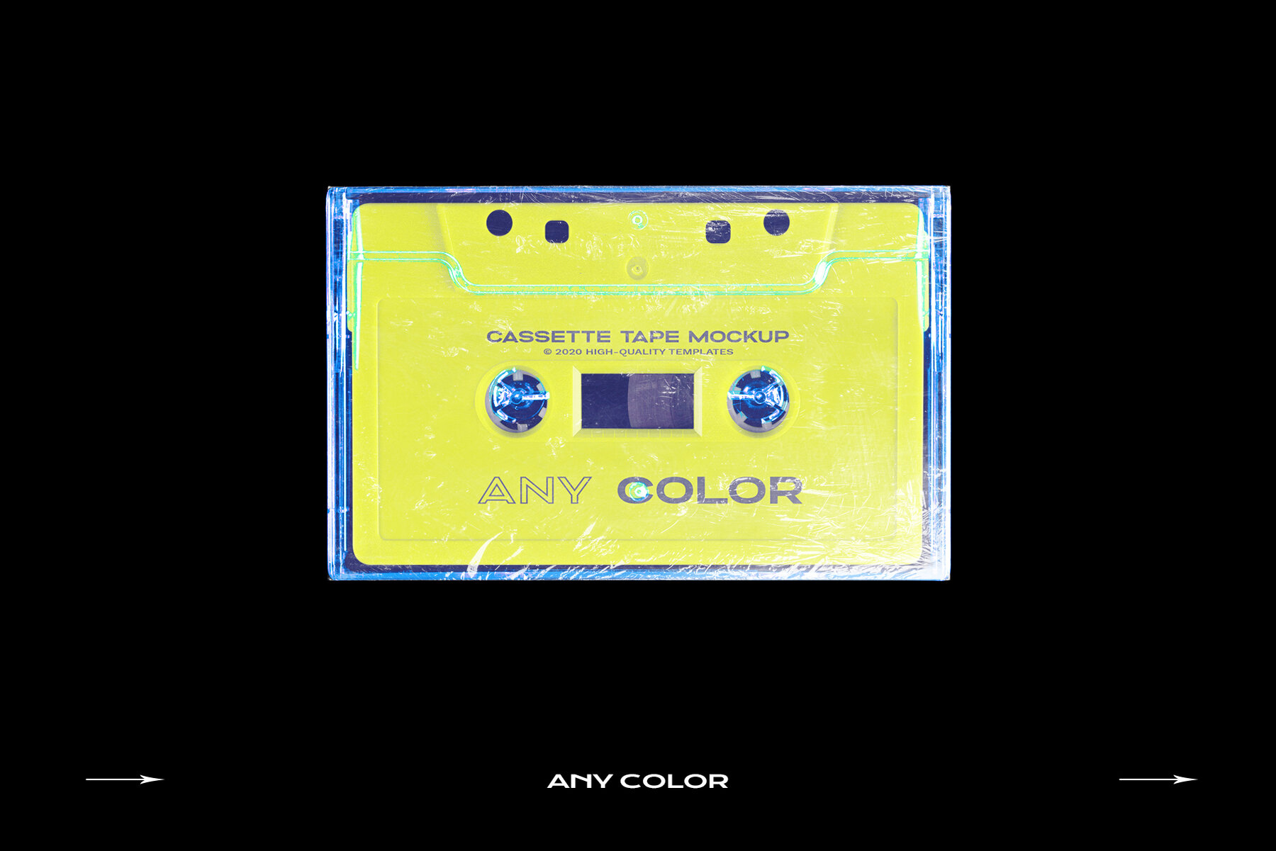 Cassette Tape Mockup Bundle Plastic 10