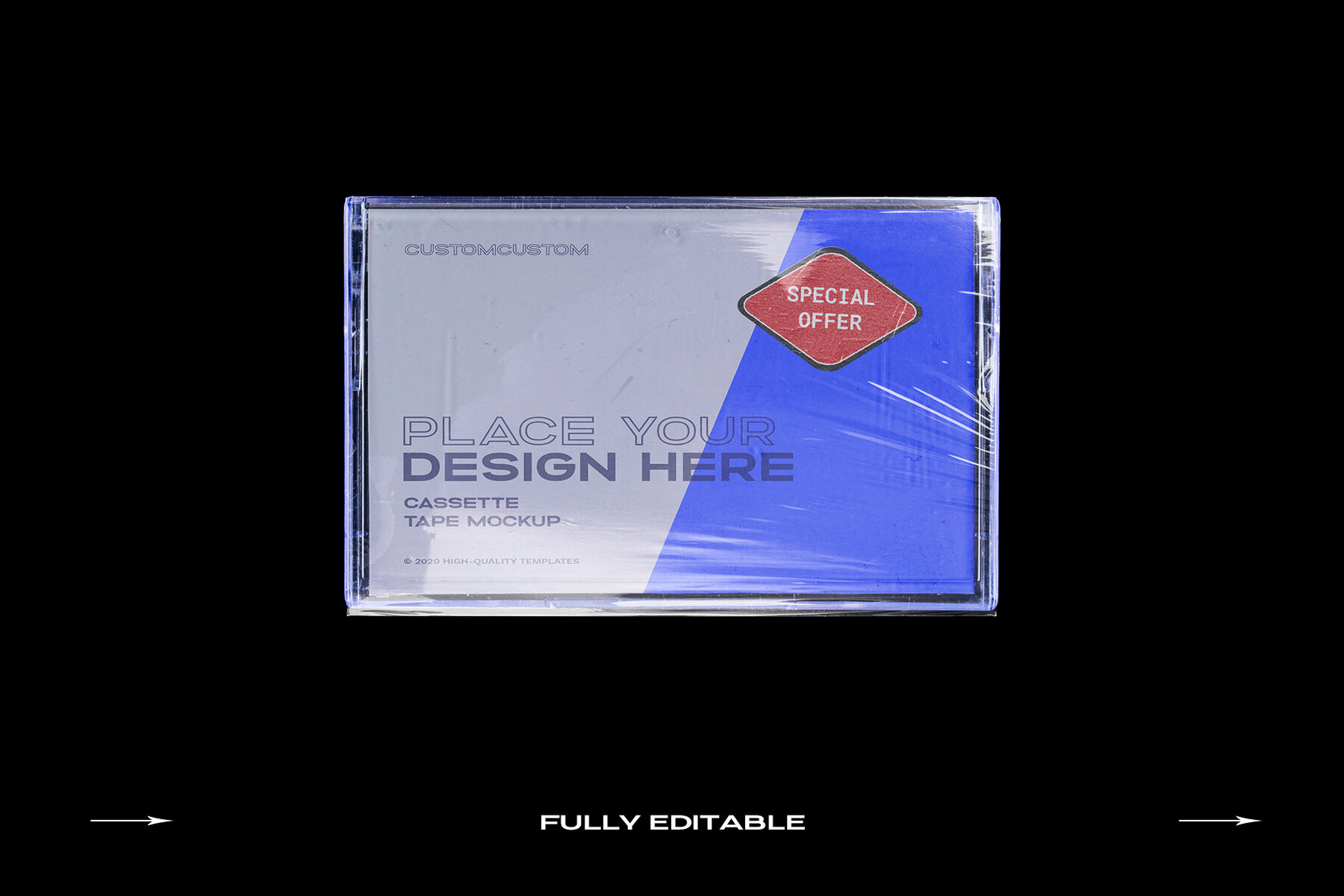 Cassette Tape Mockup Bundle Plastic 15