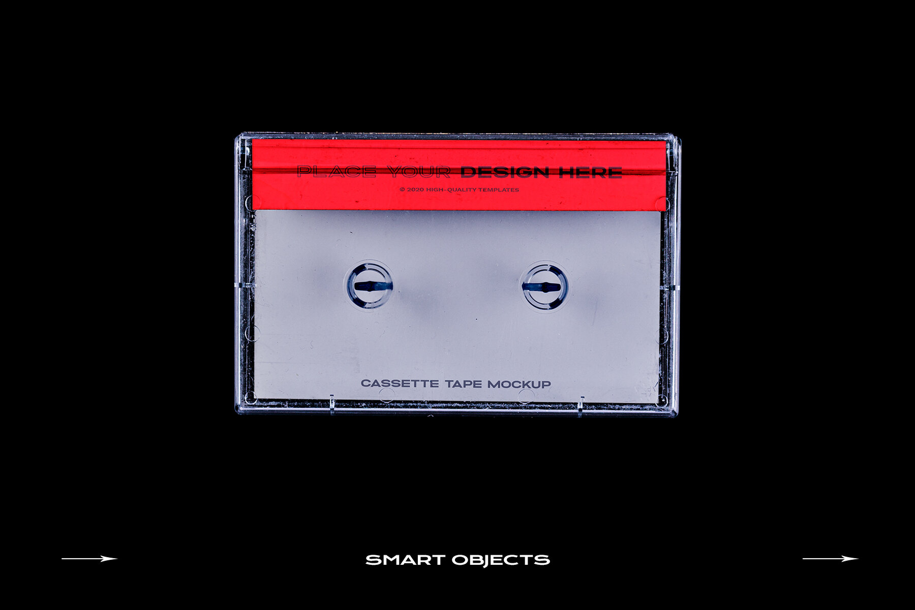 Cassette Tape Mockup Bundle Plastic 18