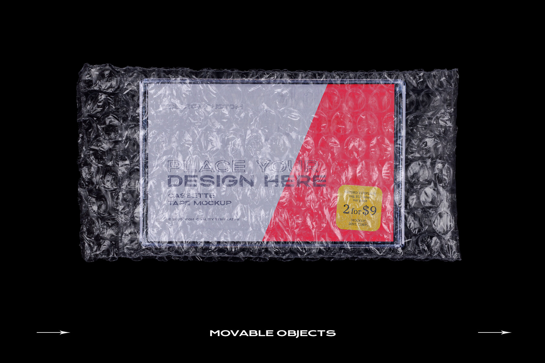 Cassette Tape Mockup Bundle Plastic 19