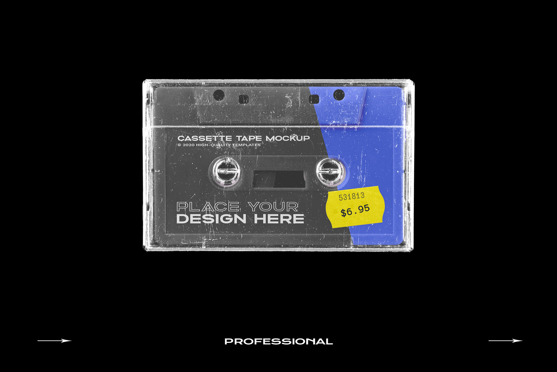 Cassette Tape Mockup Bundle Plastic 21