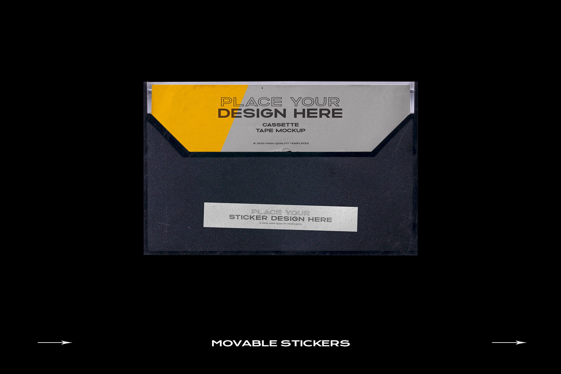 Cassette Tape Mockup Bundle Plastic 23