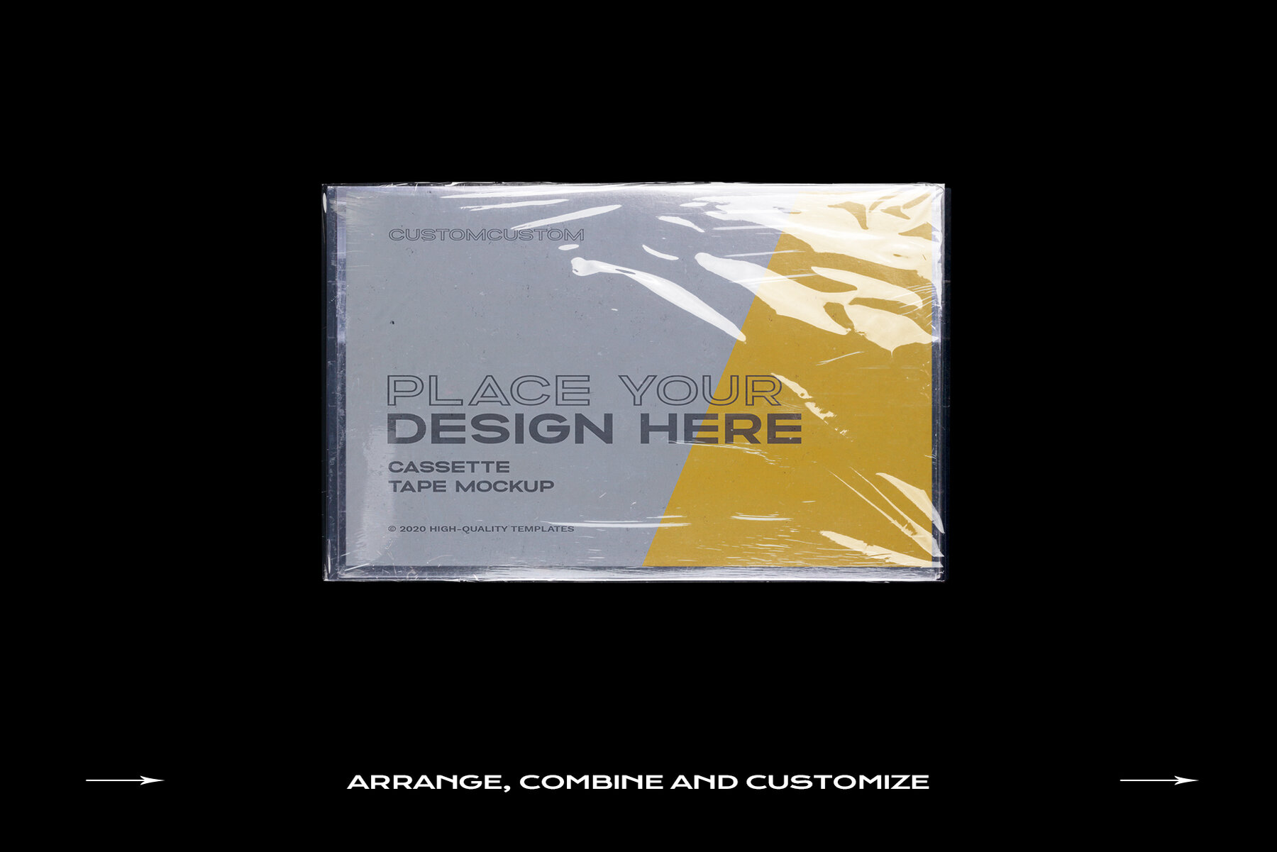 Cassette Tape Mockup Bundle Plastic 24