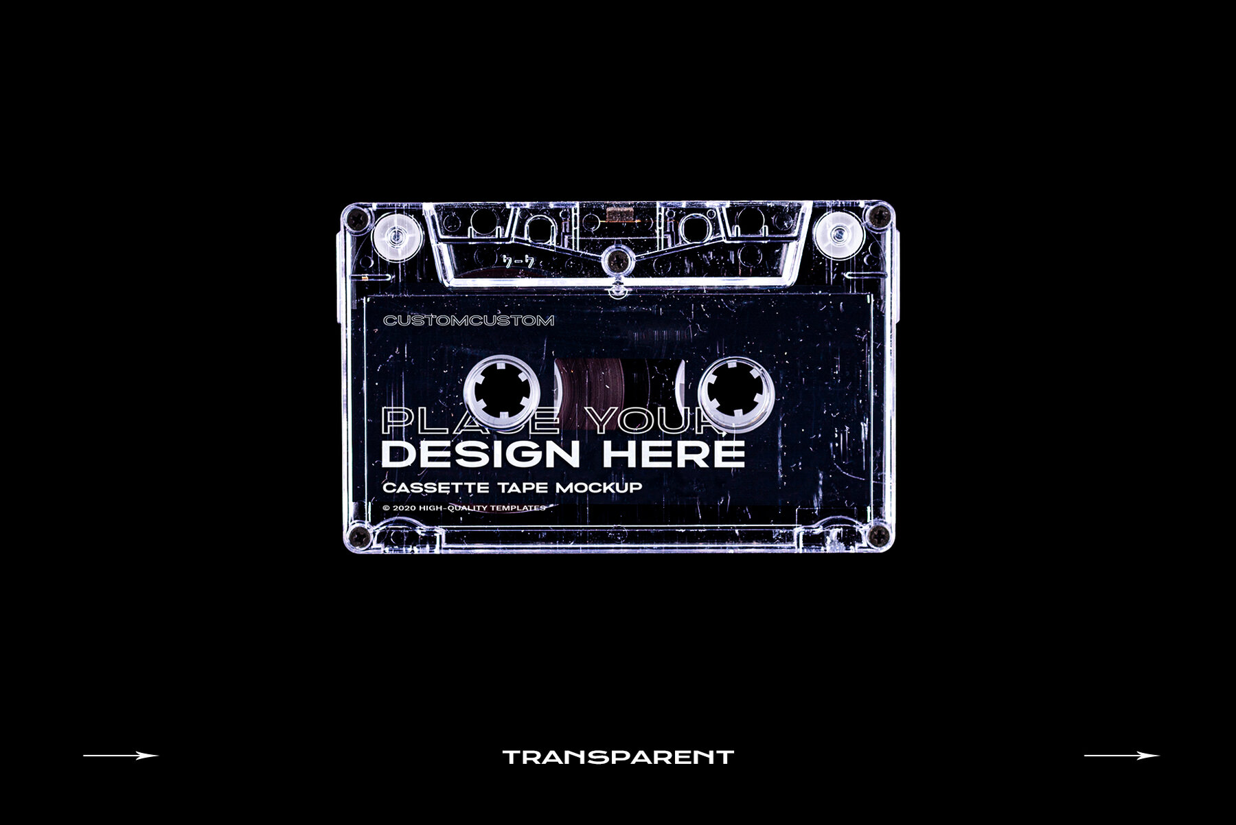 Cassette Tape Mockup Bundle Plastic 26