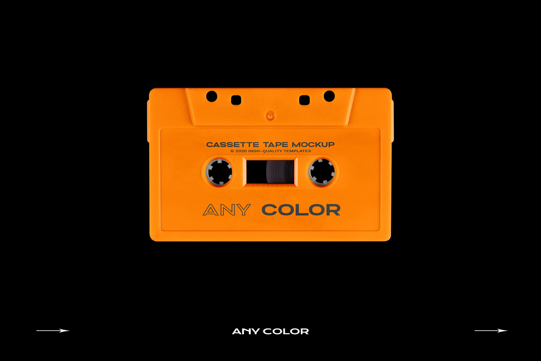 Cassette Tape Mockup Bundle Plastic 27