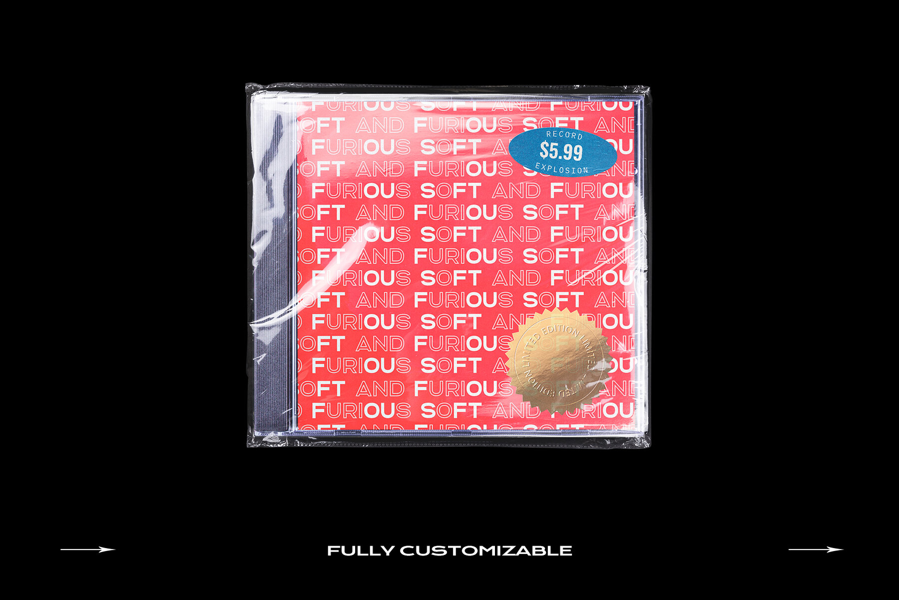 CD Case Mockup Template Bundle Disc 16