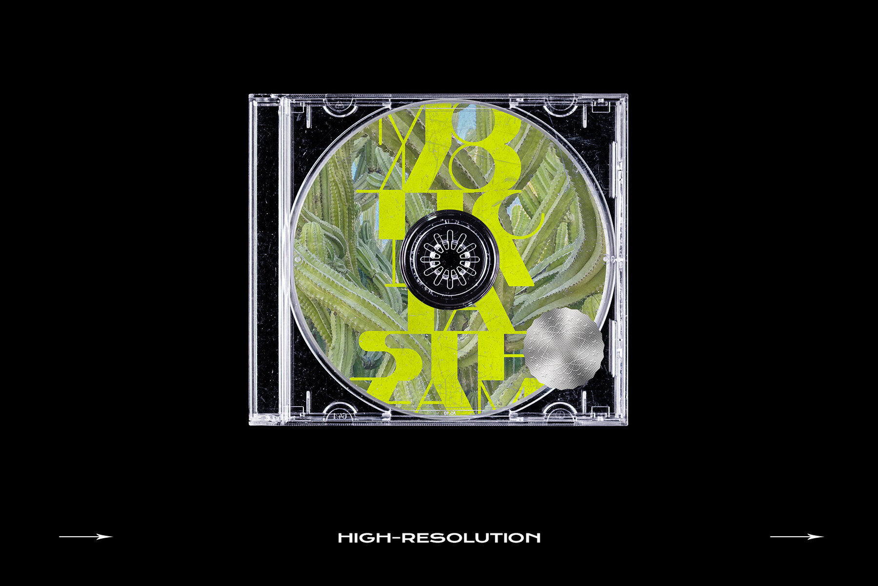 CD Case Mockup Template Bundle Disc 19