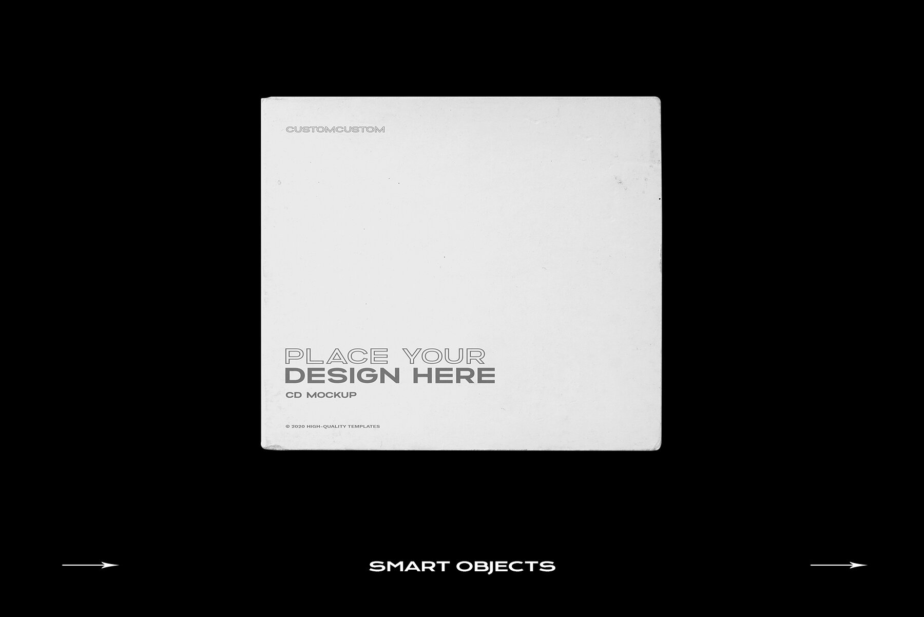 CD Case Mockup Template Bundle Disc 20