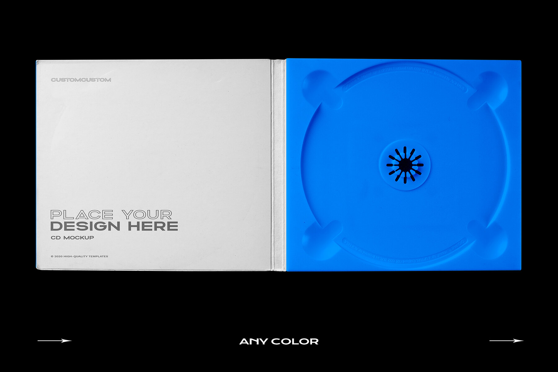 CD Case Mockup Template Bundle Disc 21