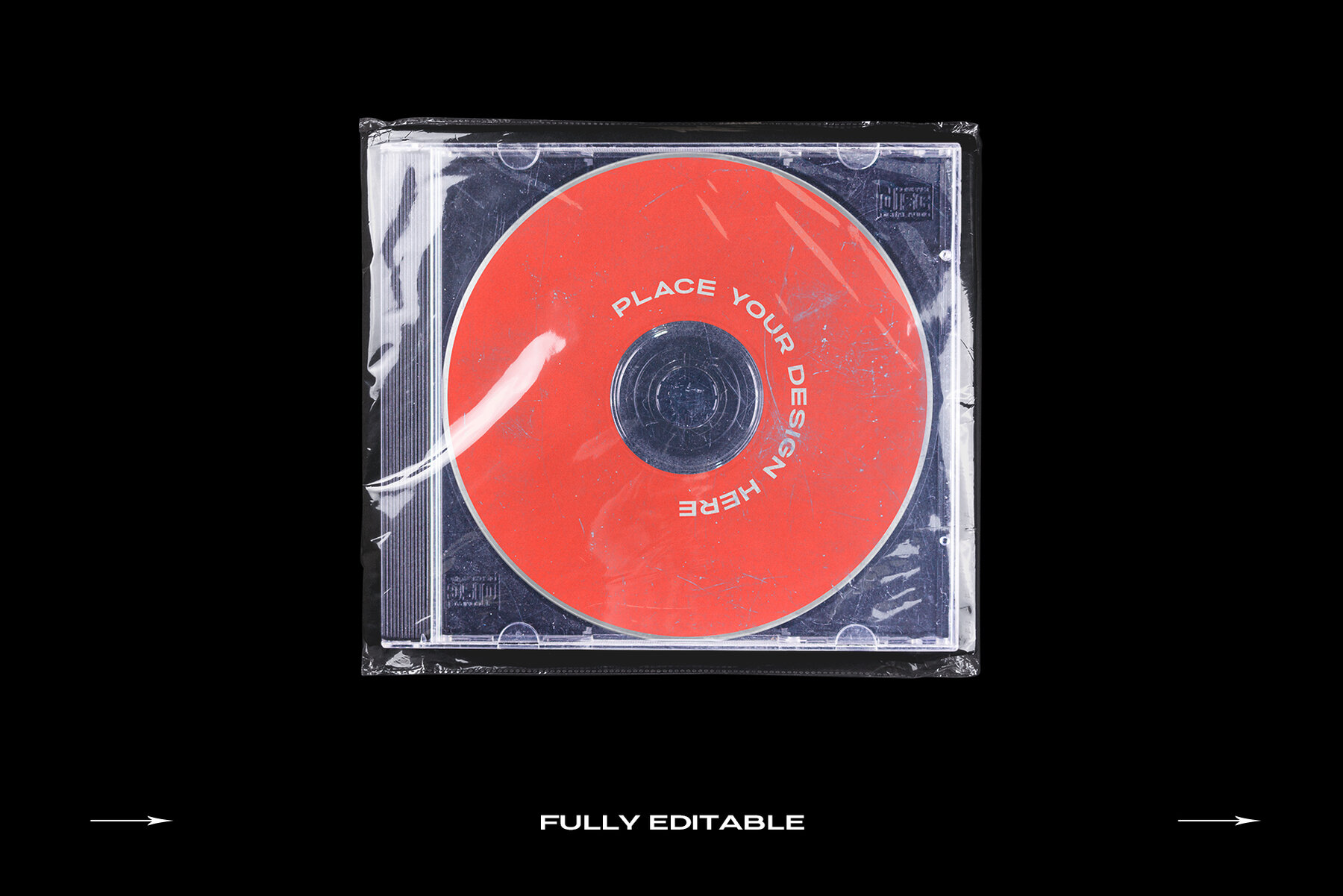 CD Case Mockup Template Bundle Disc 22