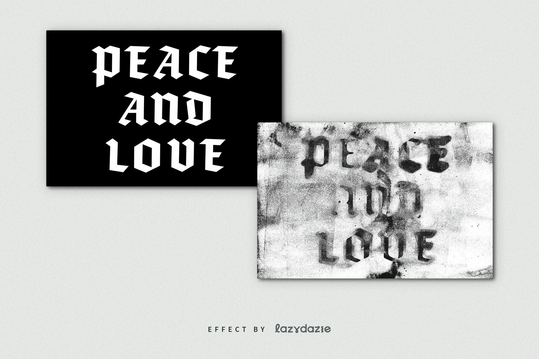 Grunge Graffiti Text Effect Mockup 7