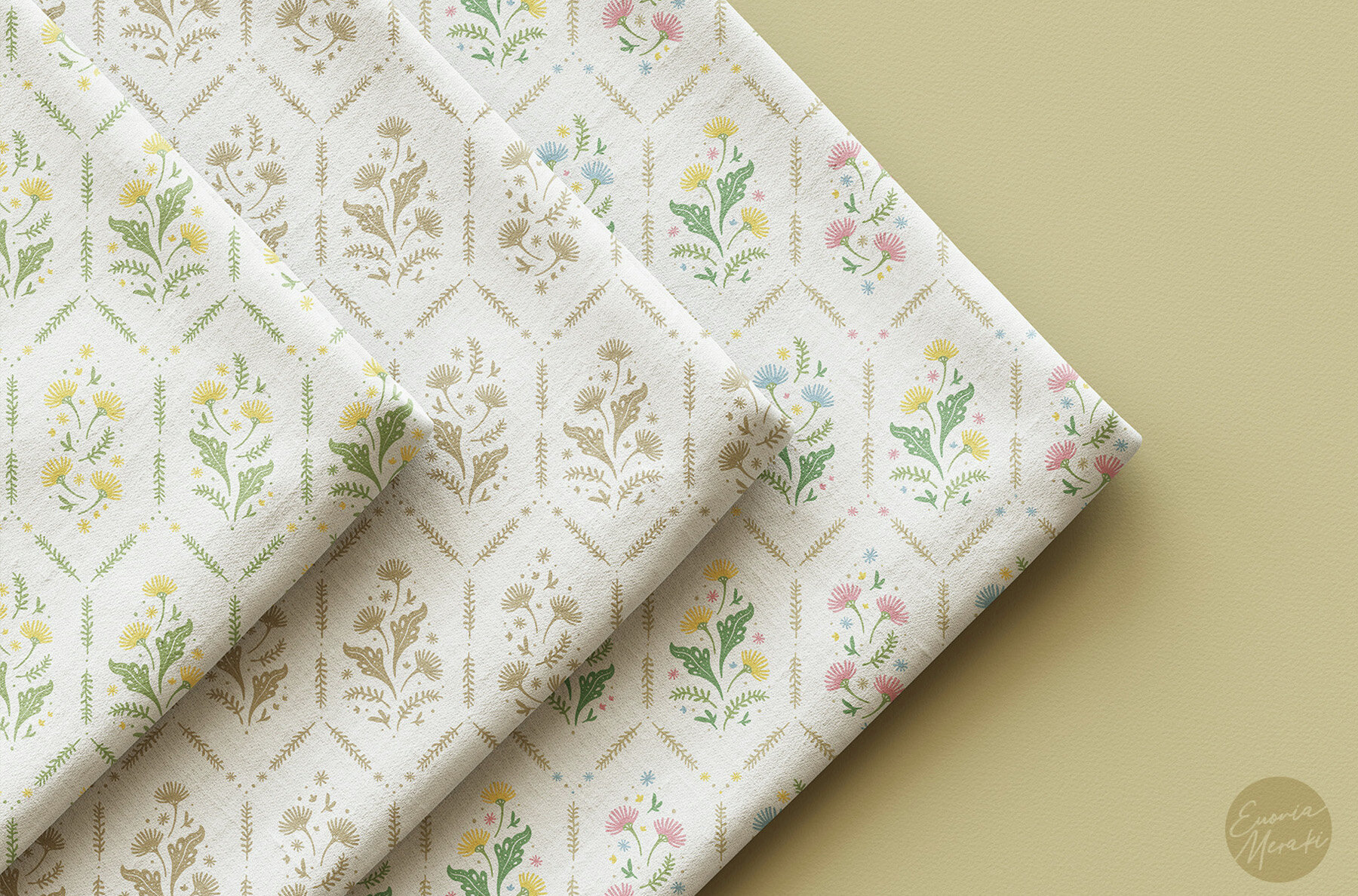 Cottagecore Pattern 2 Vintage Floral 9