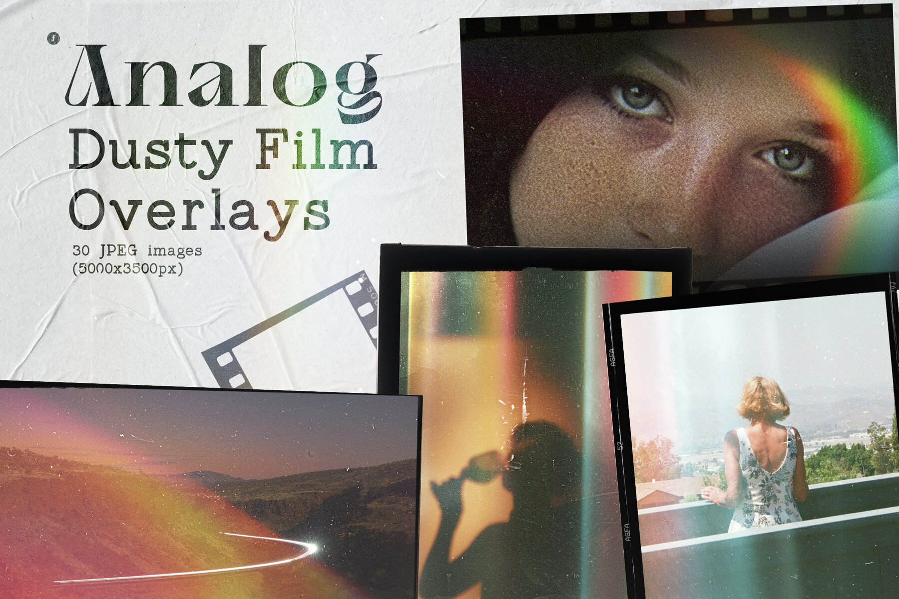 Analog Dusty Film Overlays 1