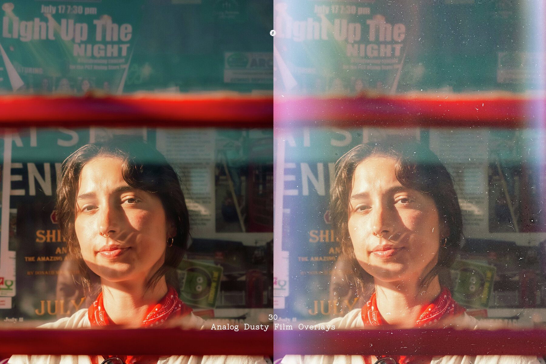 Analog Dusty Film Overlays 4