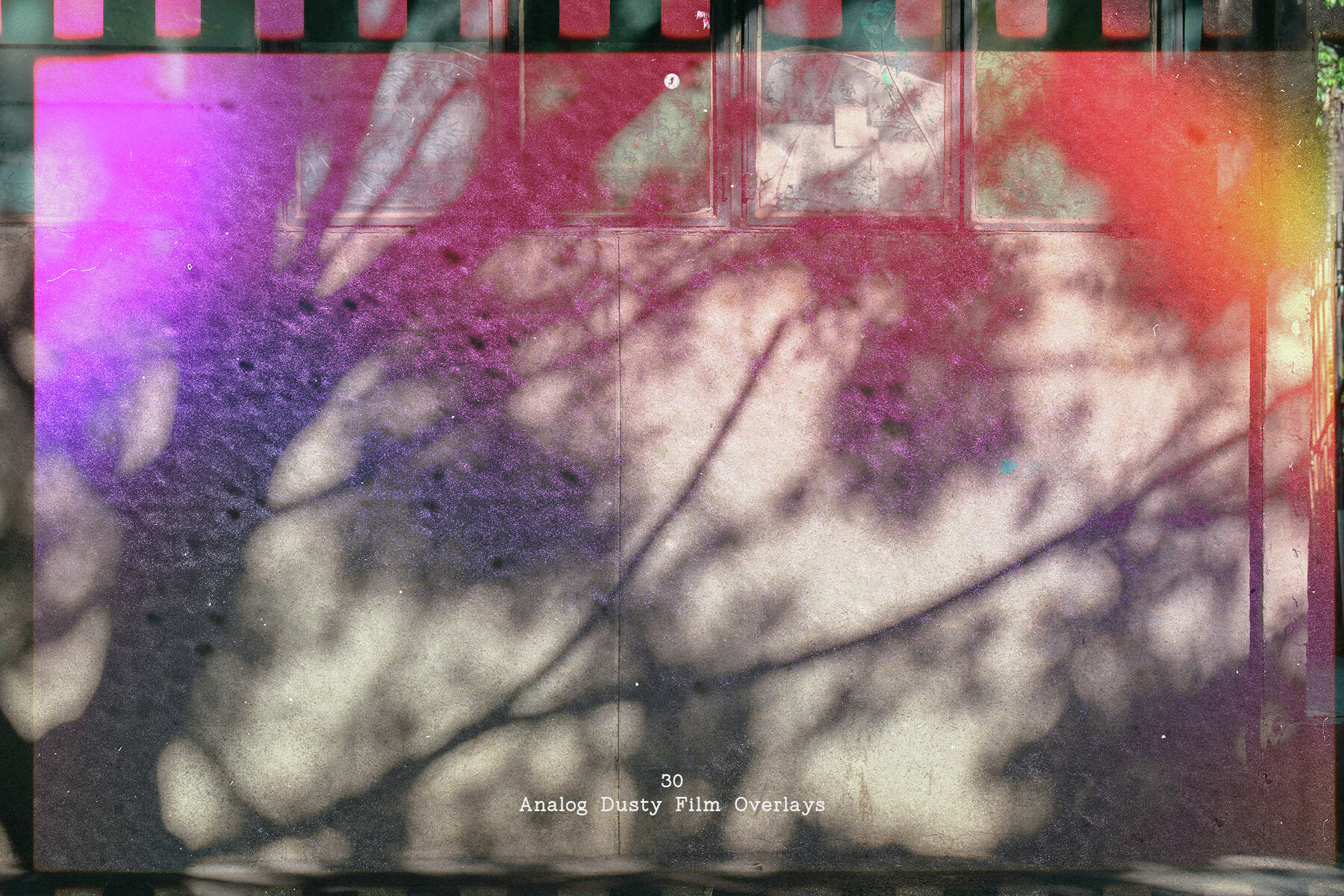 Analog Dusty Film Overlays 5