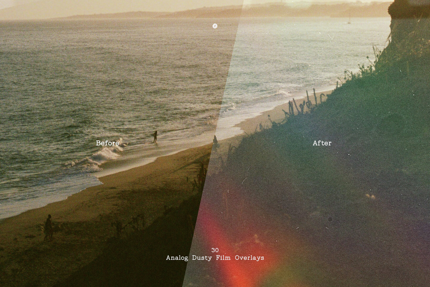 Analog Dusty Film Overlays 6