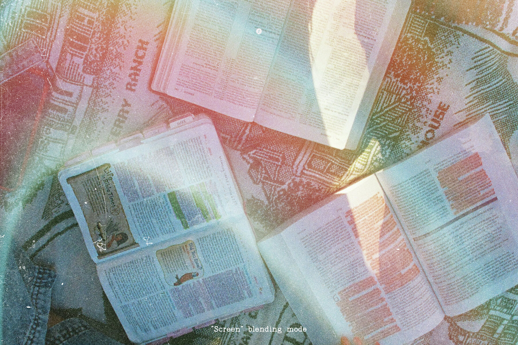 Analog Dusty Film Overlays 9