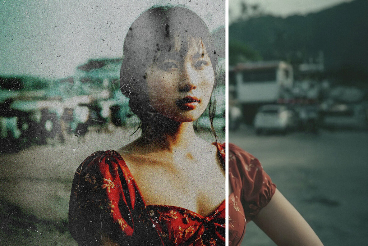 Old Printed Photo Effect 3