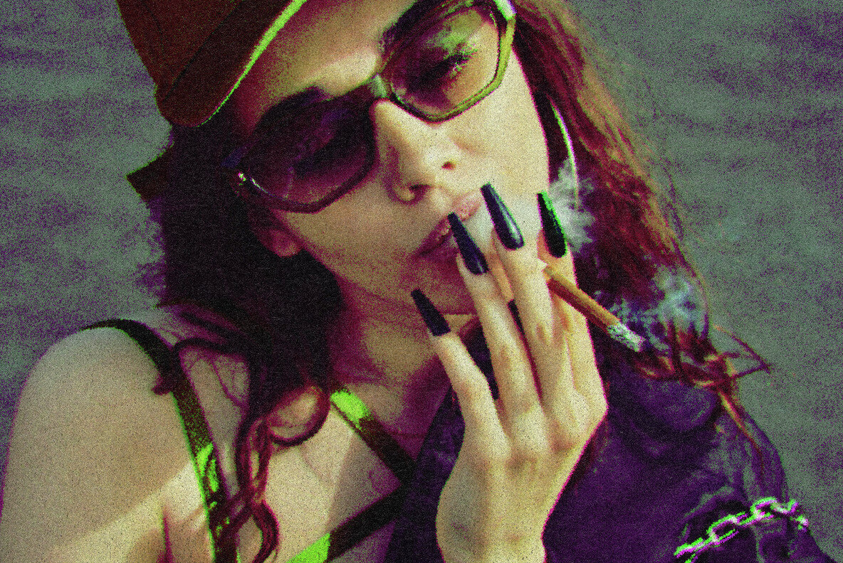 Grain Print Photo Effect 3