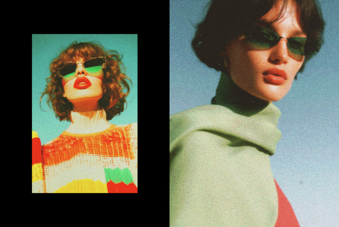 Old Magazine Photo Effect 5