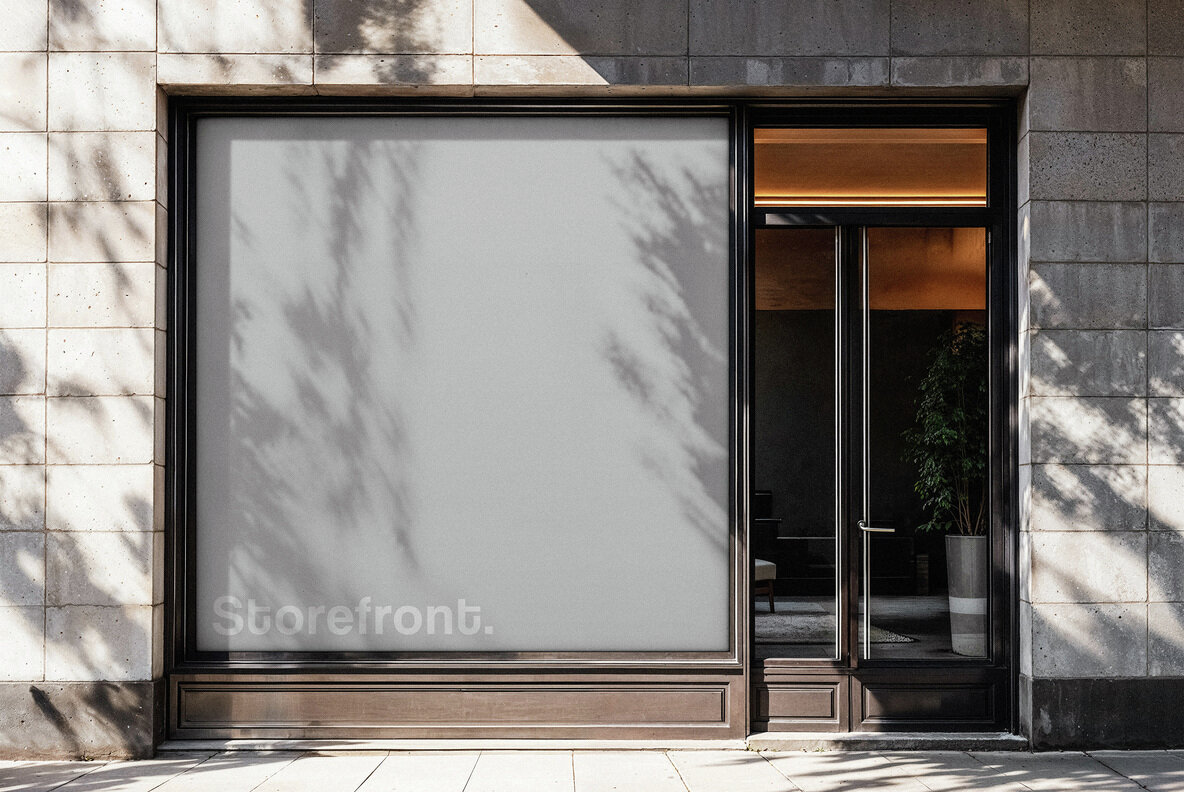 Square Storefront Mockup 4