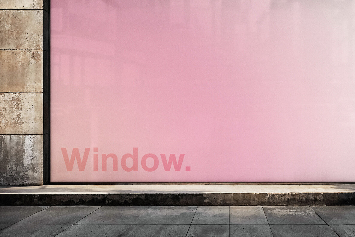 Storefront Window Mockup 3