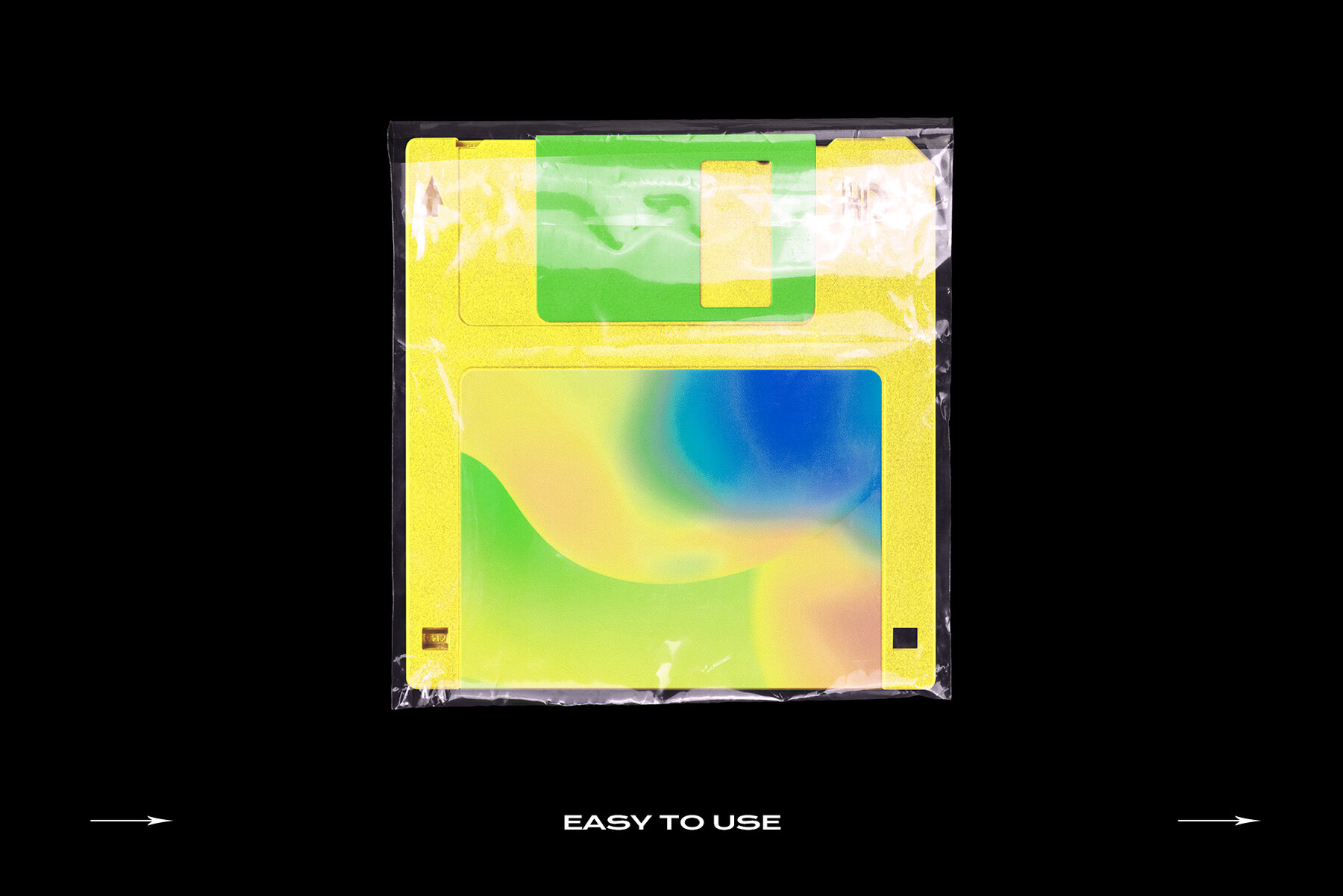 Floppy Disk Retro Mockup Template Bundle 14