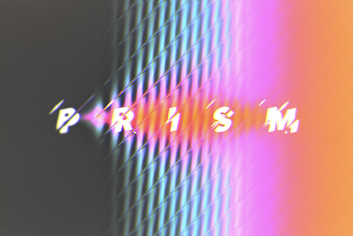 Ribbed Glass Text and Logos Effect 5