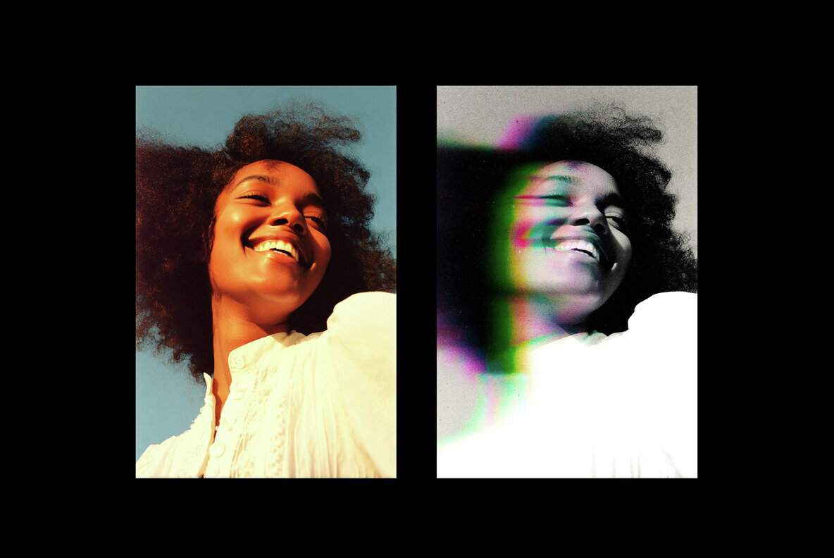 Anaglyph Blur Photo Effect 7