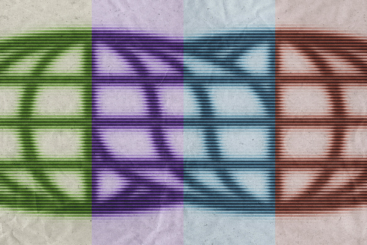 Lined Halftone Text Effect 6