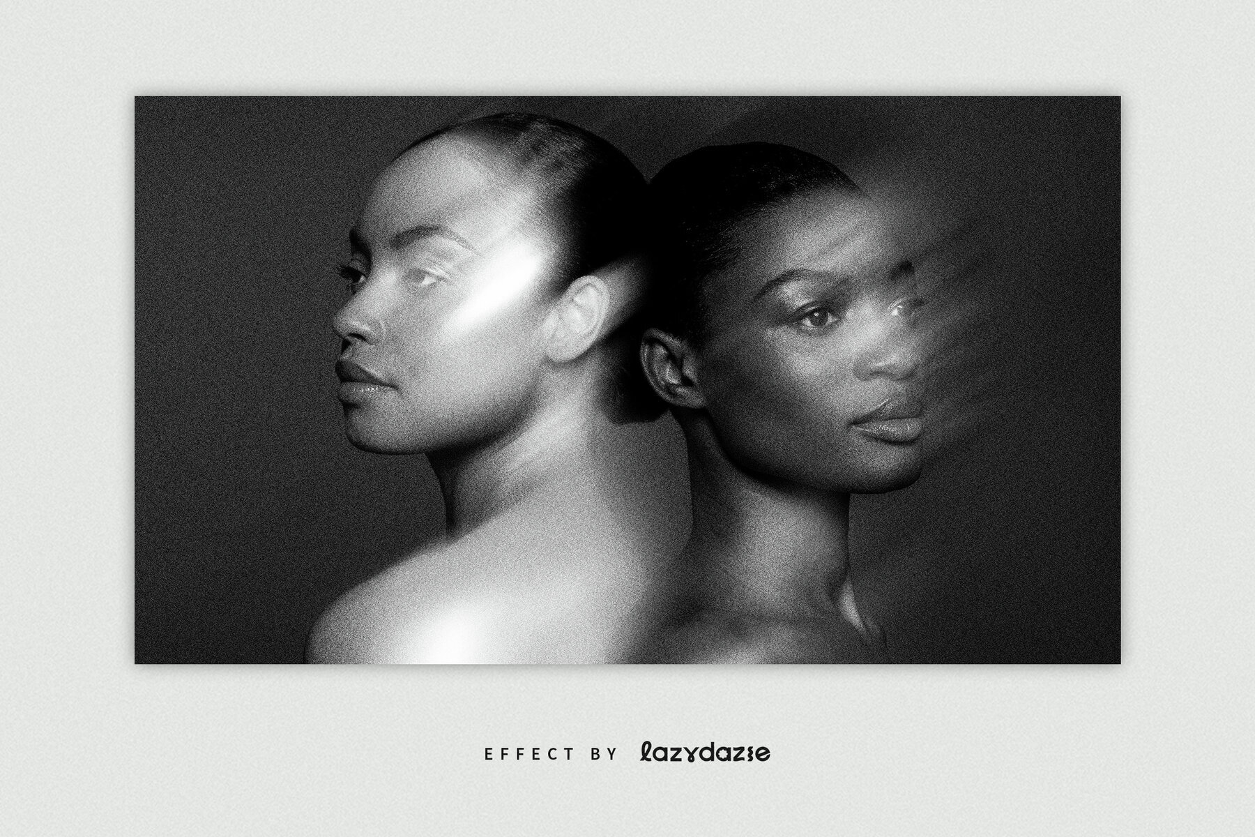 Light Haze Image Effect Mockup 3