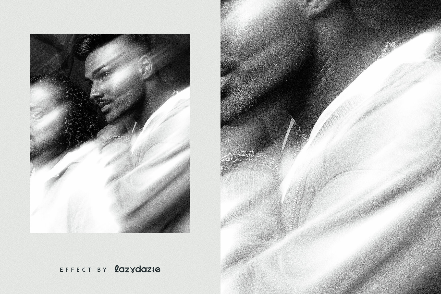 Light Haze Image Effect Mockup 6