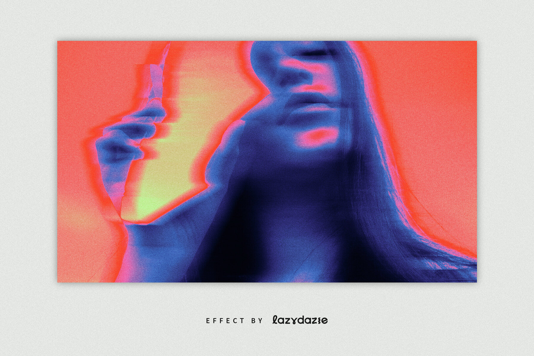 Smudged Blur Image Effect Mockup 2