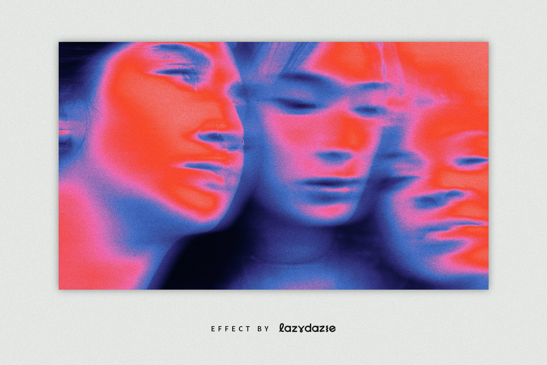 Smudged Blur Image Effect Mockup 4