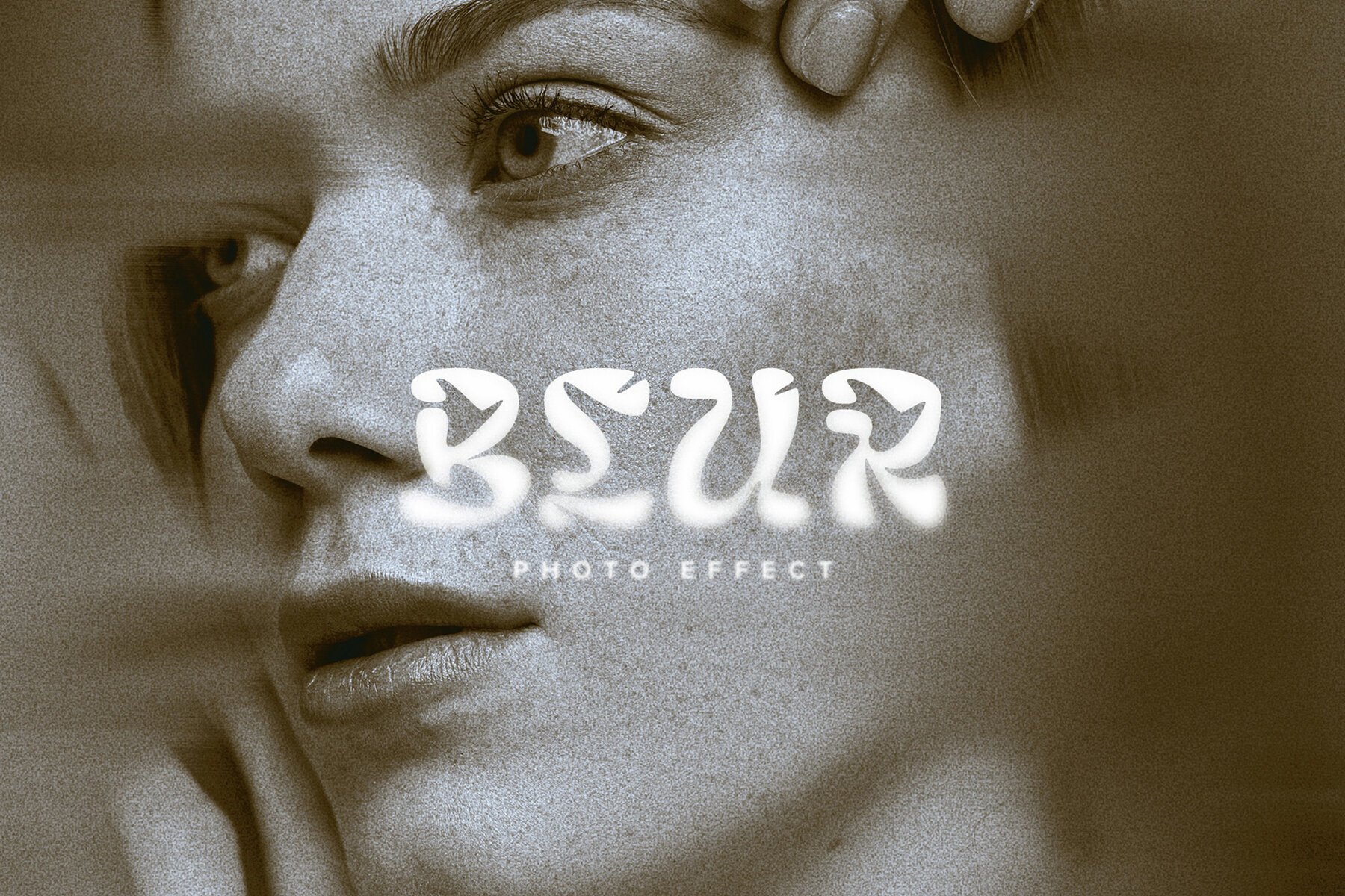 Blur Image Effect Mockup 1