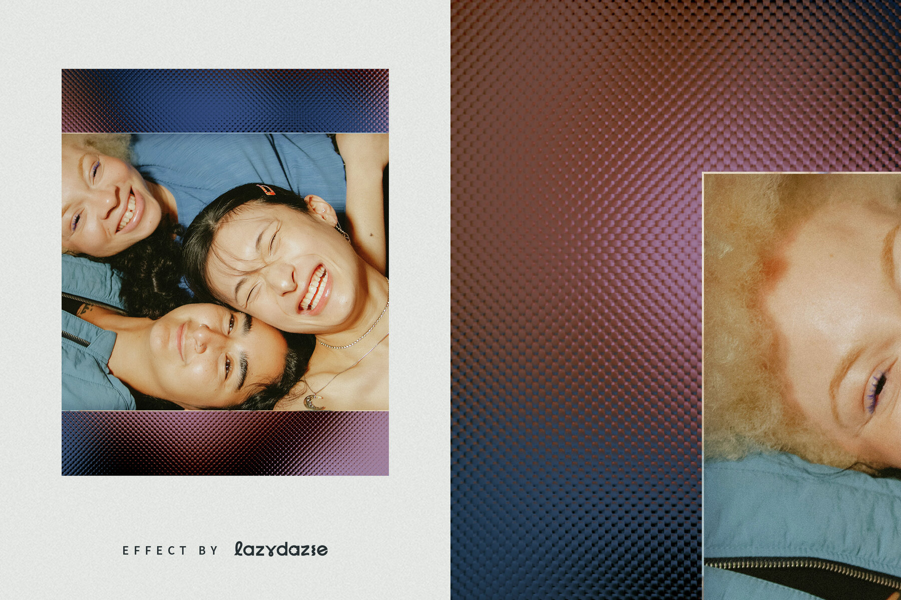 Glass Frame Image Effect Mockup 6